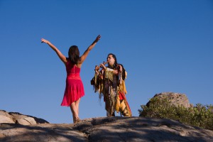 Chief Red Hawk and InnerRhythms Dancer Donner Summit